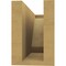 Ekena Millwork 4in. W x 6in. H x 12in. L Burlington Woodgrain TimberThane Rafter Tail, Primed Tan RFTUR04X06X12BURRCPR - alternate 4